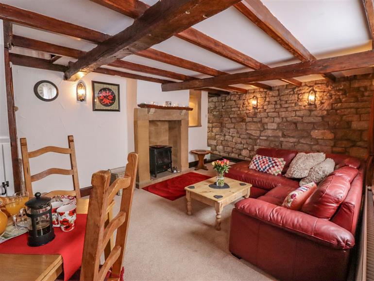 The living room at Chomley Cottage in Ruswarp