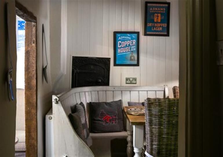 The living room at Church Farm in Halesworth