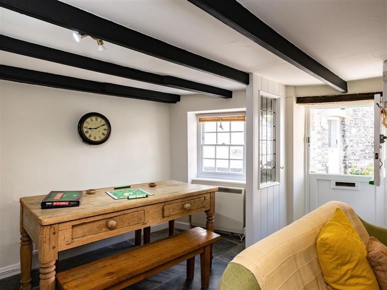 This is the living room at Cobweb in Port Isaac