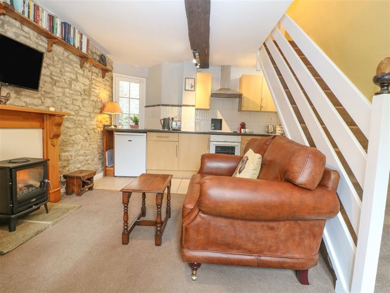 This is the living room at Coln Cottage in Stow-On-The-Wold