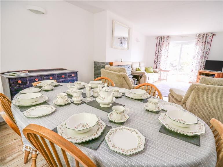 The living room at Cressyn near Kington