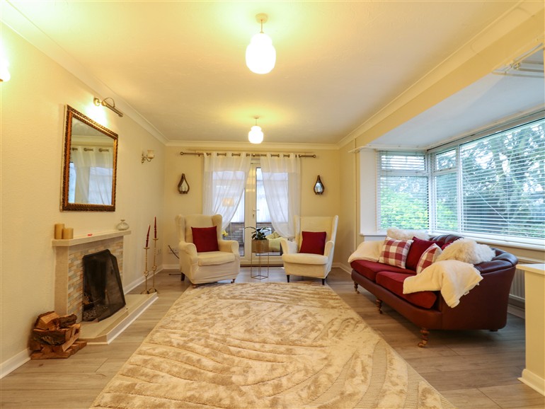 This is the living room at Crown Farm near Upwell