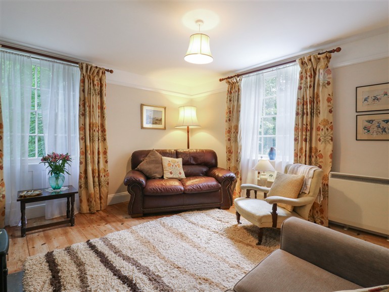 The living room at Curry Farm in Bradwell-on-Sea