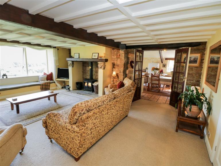 This is the living room at Dale View in Lealholm