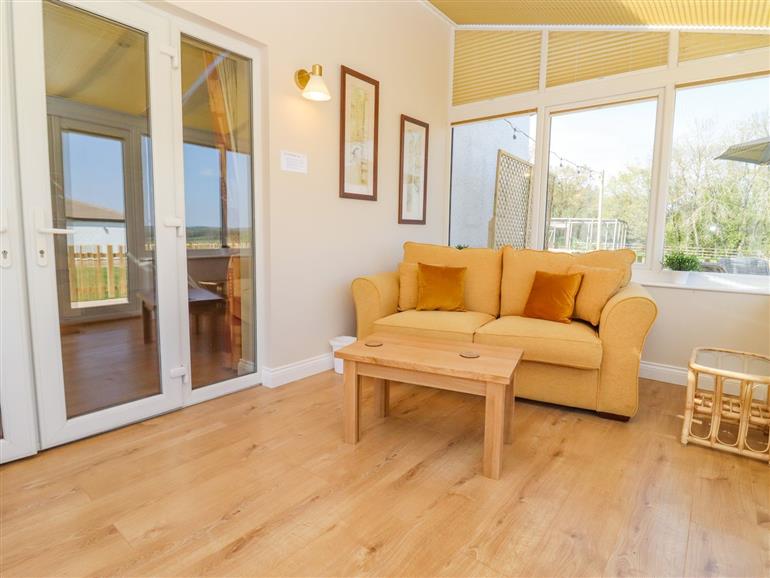 This is the living room at Deer View in East End