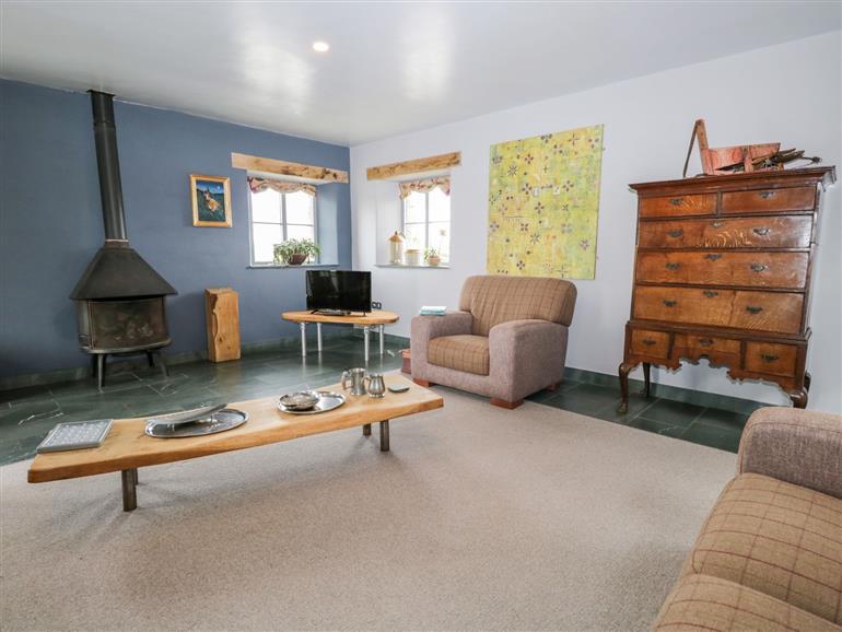 This is the living room at Dorothy Barn near Maulds Meaburn