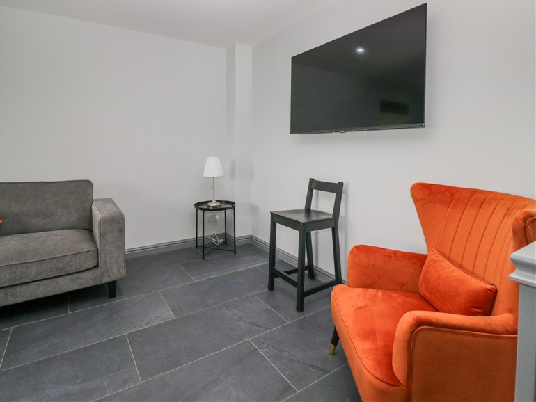 This is the living room at Fell View Cottage near Kendal