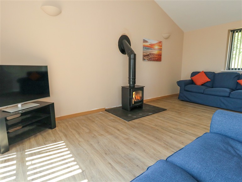 The living room at Frogwell in Yetminster