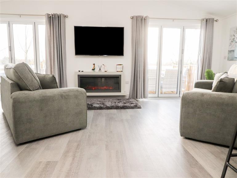 This is the living room at Gerrida in South Lakeland Leisure Village near Tewitfield
