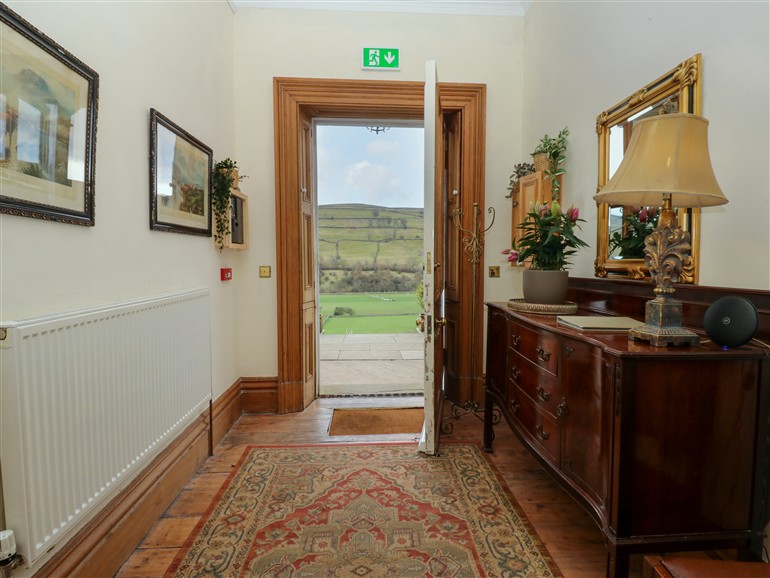 This is the living room at Hazel Brow House in Low Row near Richmond