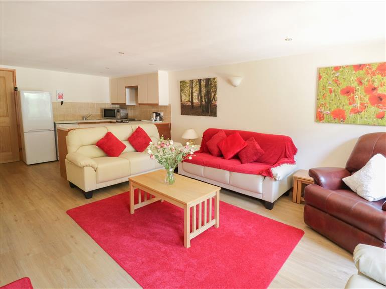 This is the living room at Heron Cottage in Wayford