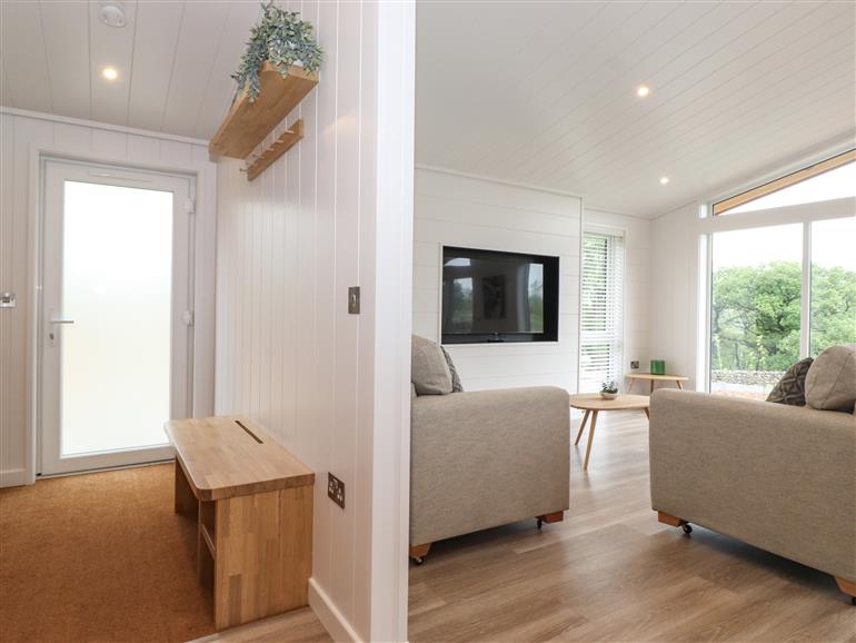 The living room at Hollybush Lodge in Ingleton