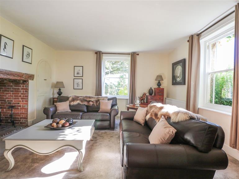This is the living room at Home Farm in Crowborough
