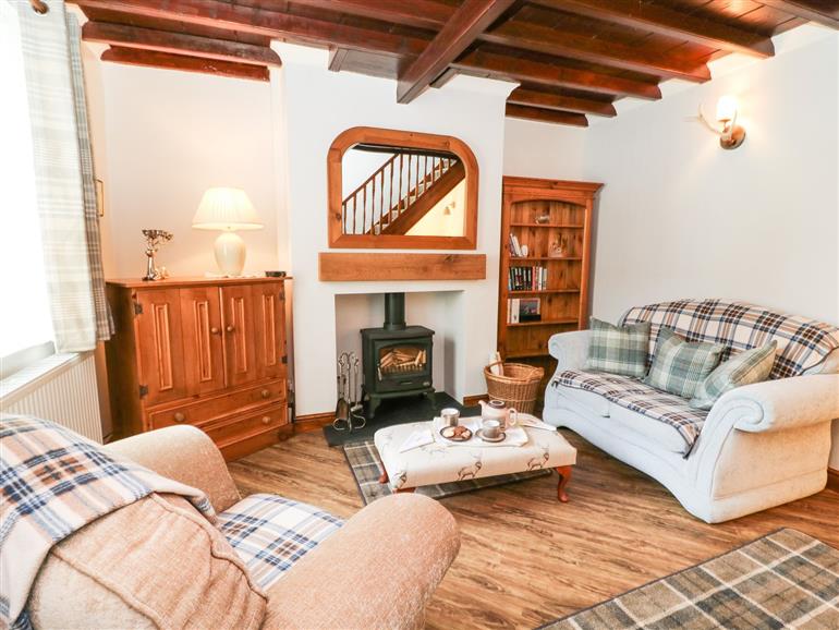 This is the living room at Horseshoe Cottage in South Cave