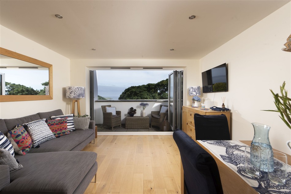 Living room in 5 Sandy Lane Apartments, Carbis Bay