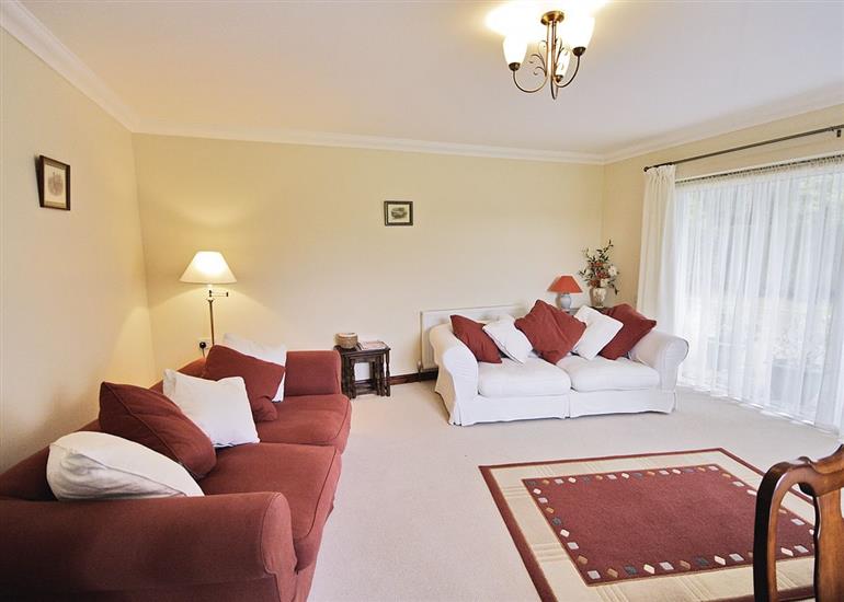 Living room in Arum Cottage, Norfolk