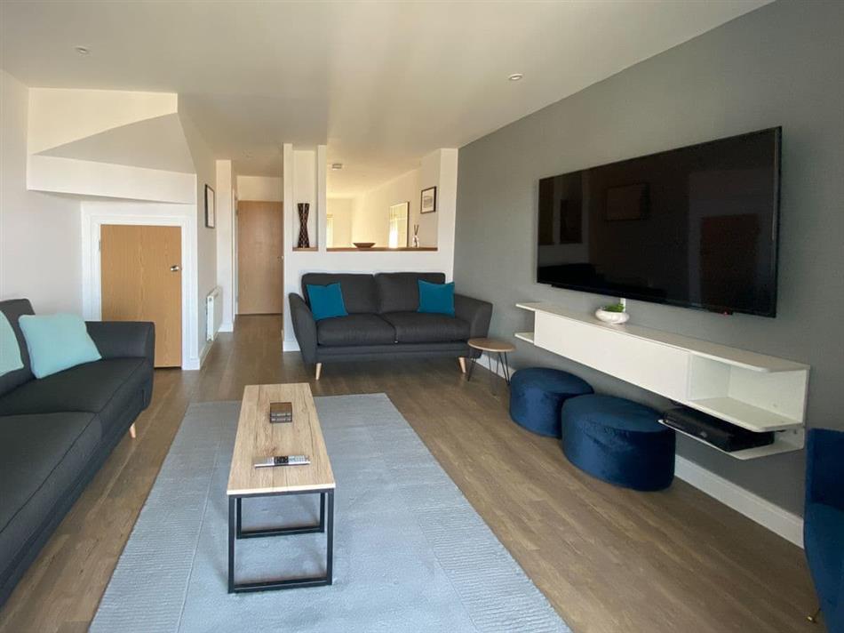 Living room in Atlantic View, Westward Ho!