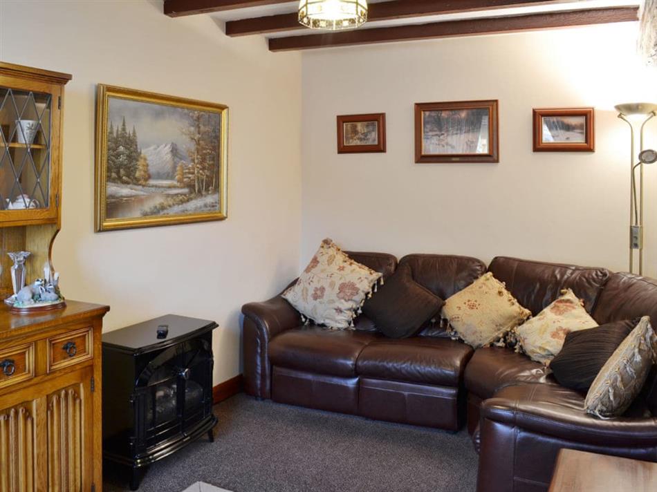 Living room in Batty Barn, Ellis Close Farm, Harwood Dale, near Scarborough