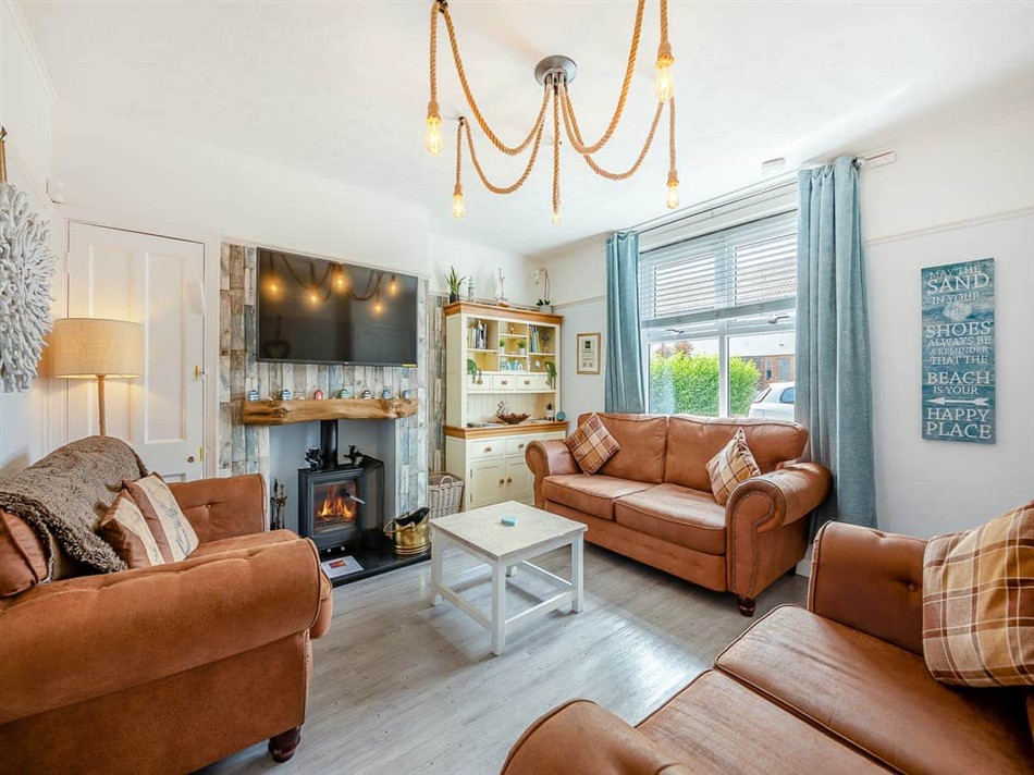 Living room in Beechcroft, Seahouses