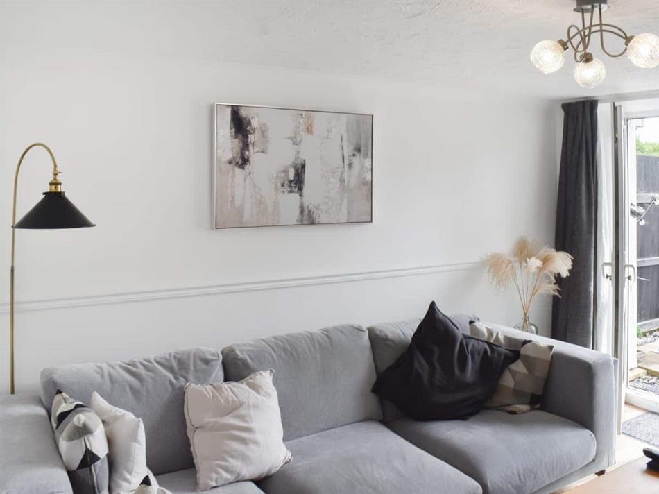 Living room in Benllech Sea View, Tyn-Y-Gongl