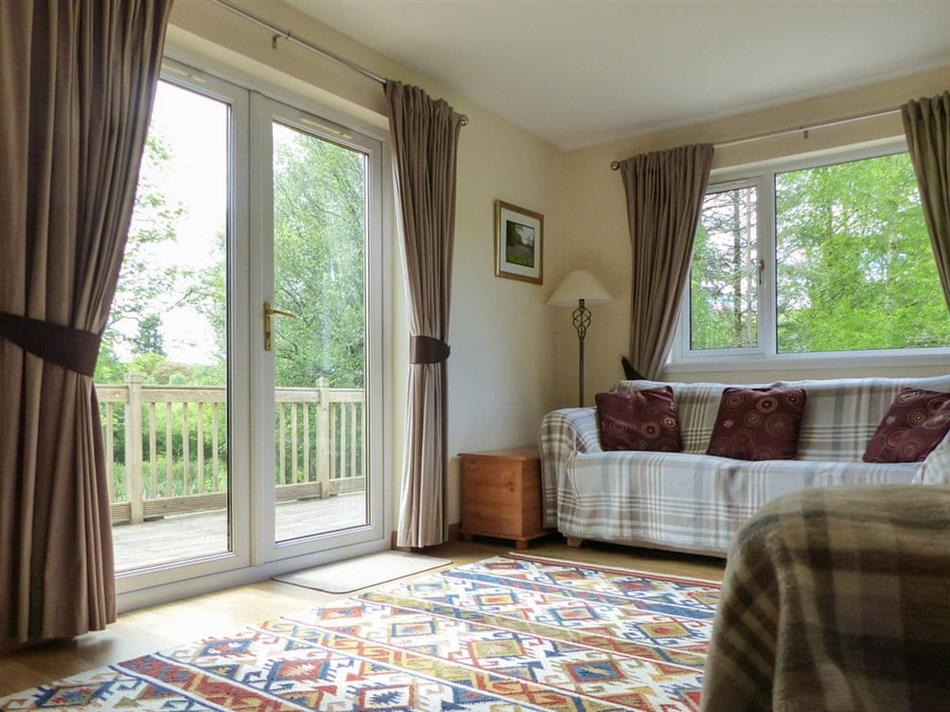 Living room in Bo Nan Taigh Cottage, Aberfoyle