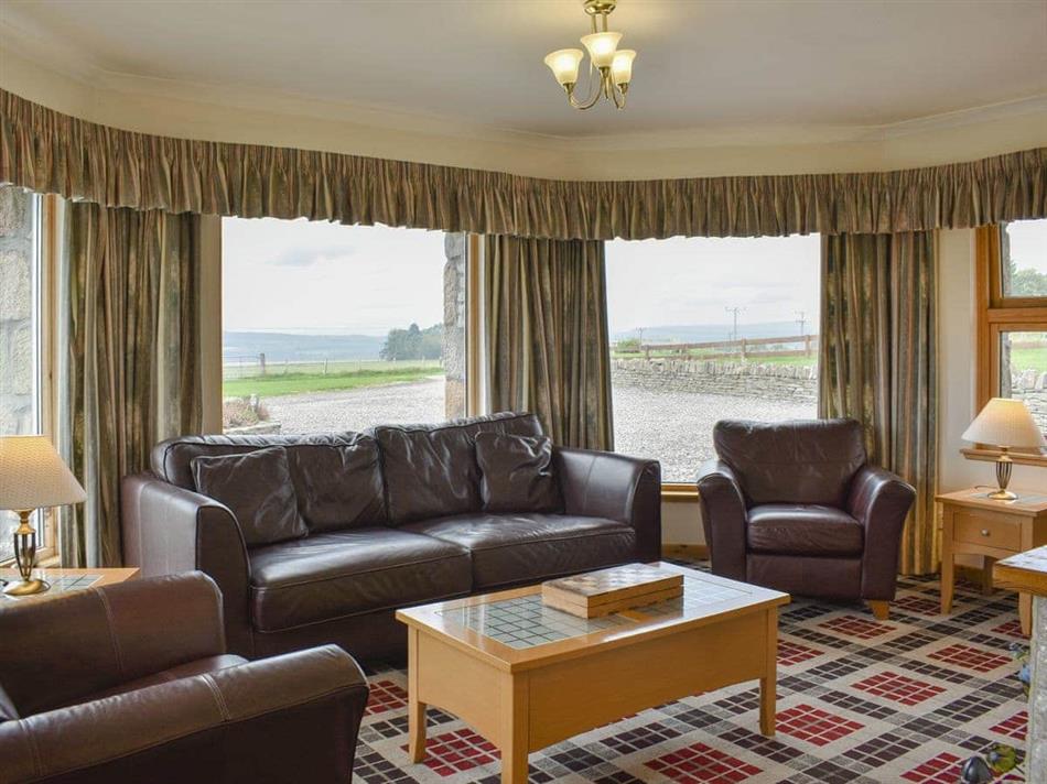 Living room in Bogearn, Aberlour, Moray