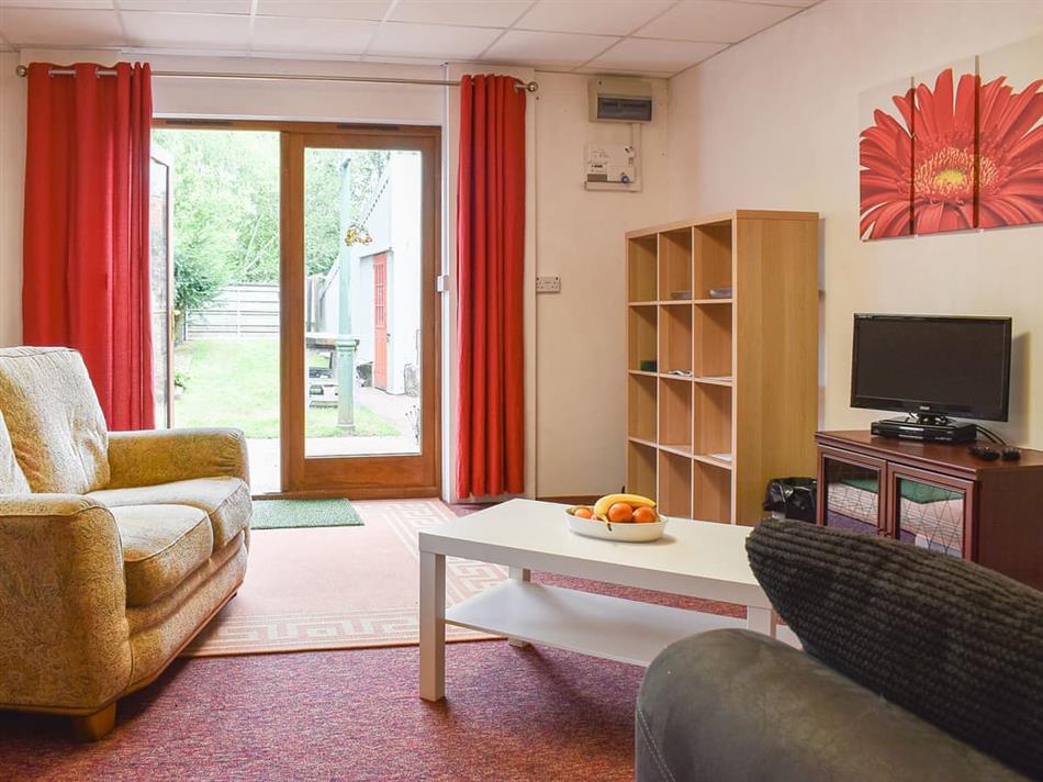 Living room in Braglands, Stogumber