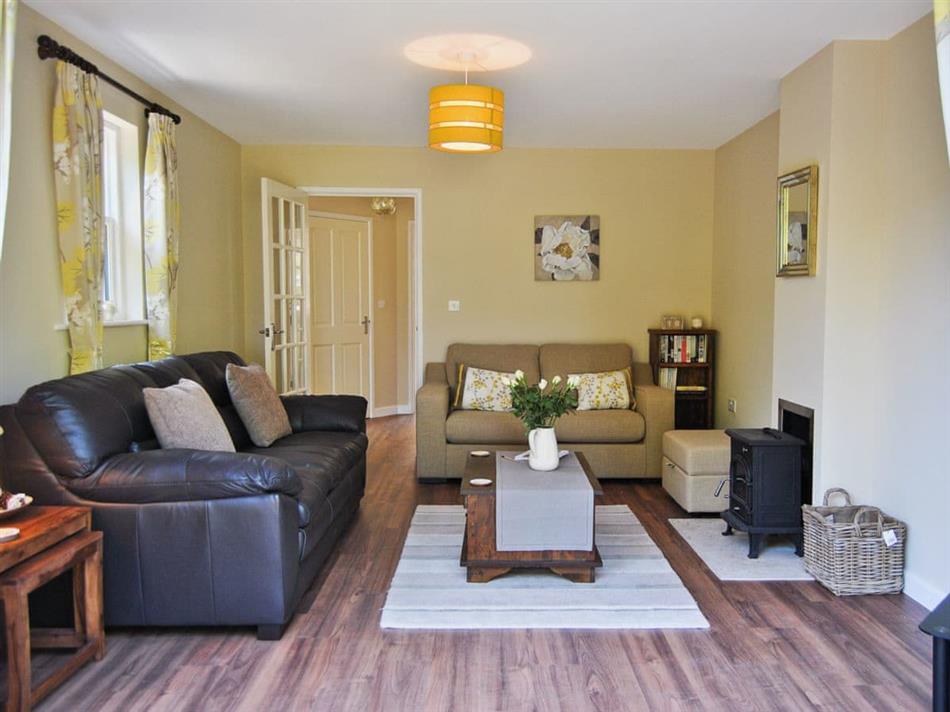 Living room in Bramble Cottage, Wimborne