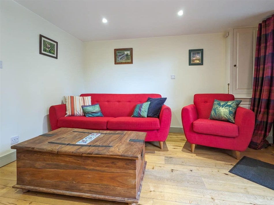 Living room in Bramble Field Cottage, All Berkshire