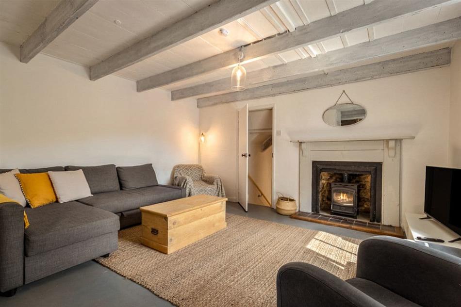 Living room in Broomhill Cottage, Llawhaden Narberth, Pembrokeshire
