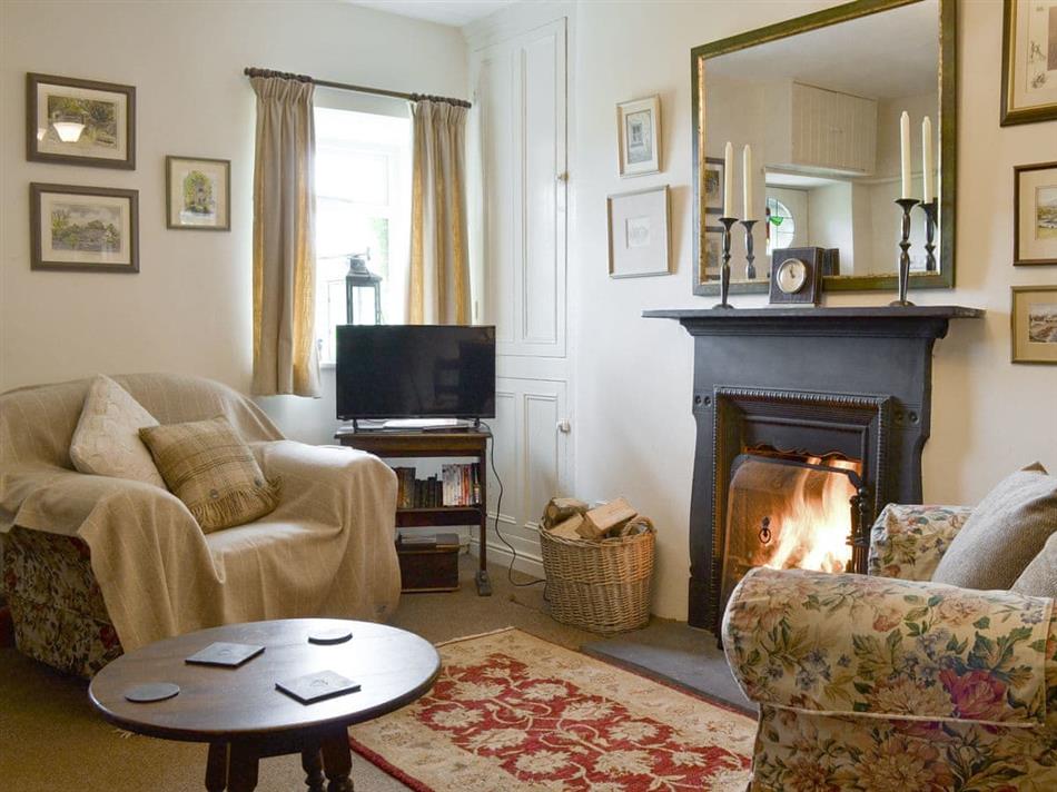 Living room in Bryn Tirion, Trefor, Anglesey