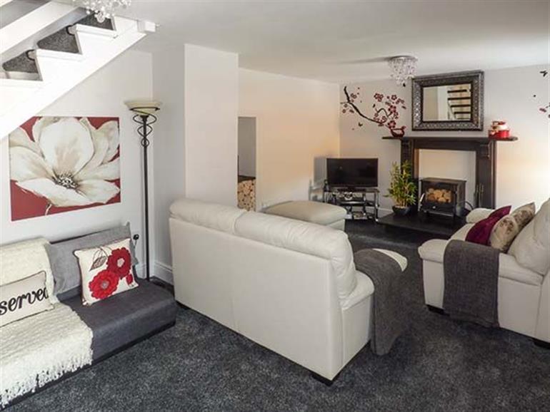 Living room in Bwthyn Y Nant, Nant Peris near Llanberis
