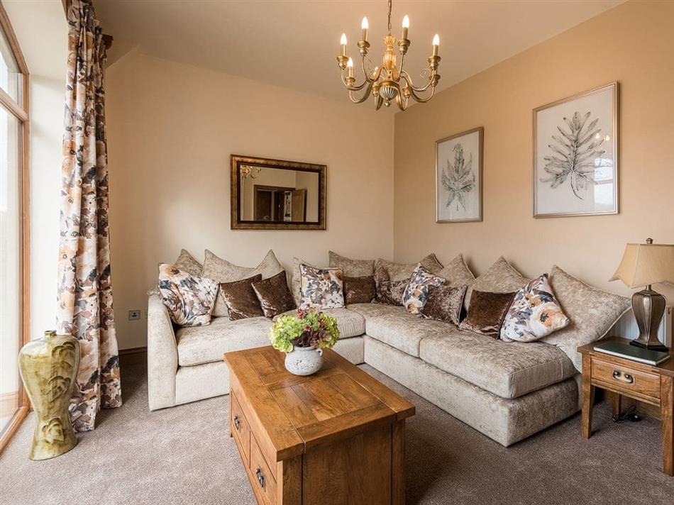 Living room in Cedar Barn,