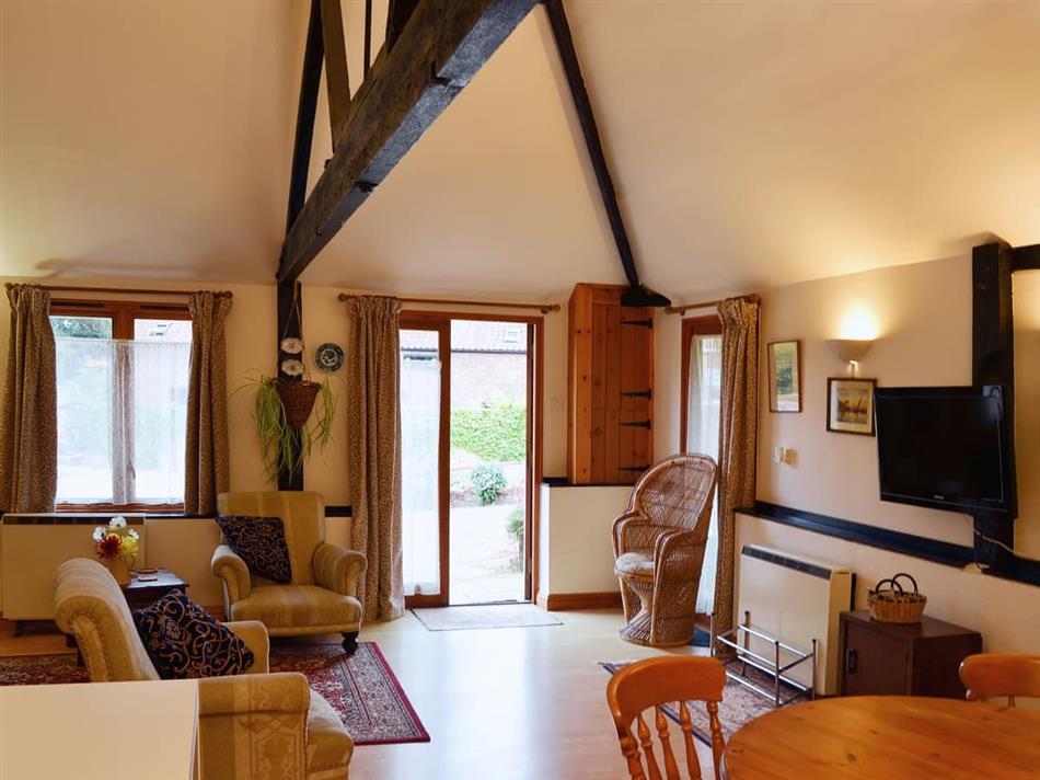 Living room in Church Farm Studio, Surlingham