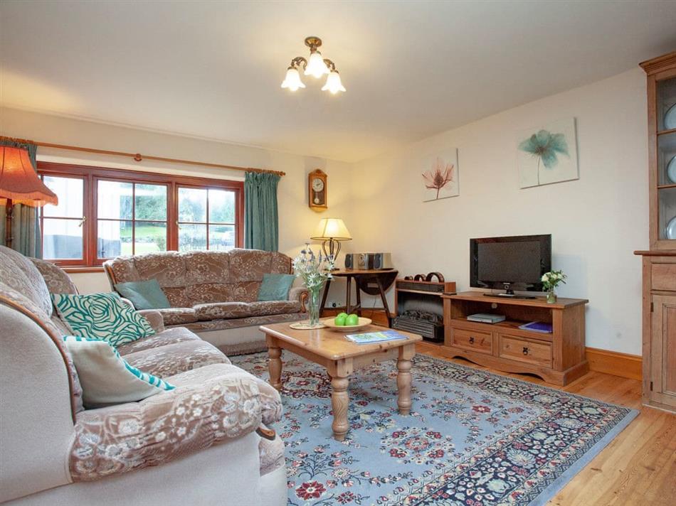 Living room in Coachman’s lodge,