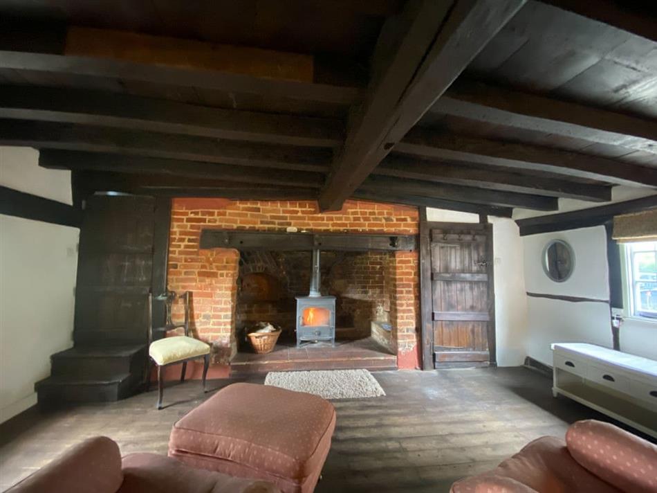 Living room in Dairy Farm, Romsey