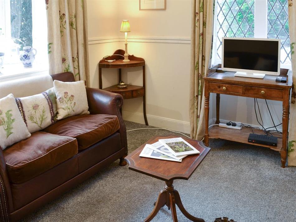 Living room in Duffs Lodge, Kiltarlity near Beauly