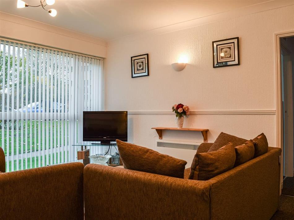 Living room in Elmwood Court, Birmingham