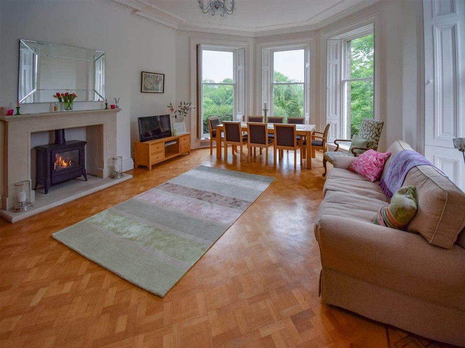 Living room in Escowbeck House, Lancaster