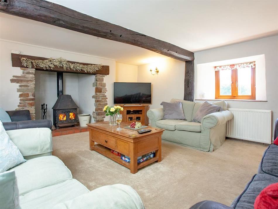 Living room in Four Seasons Cottage, Torrington