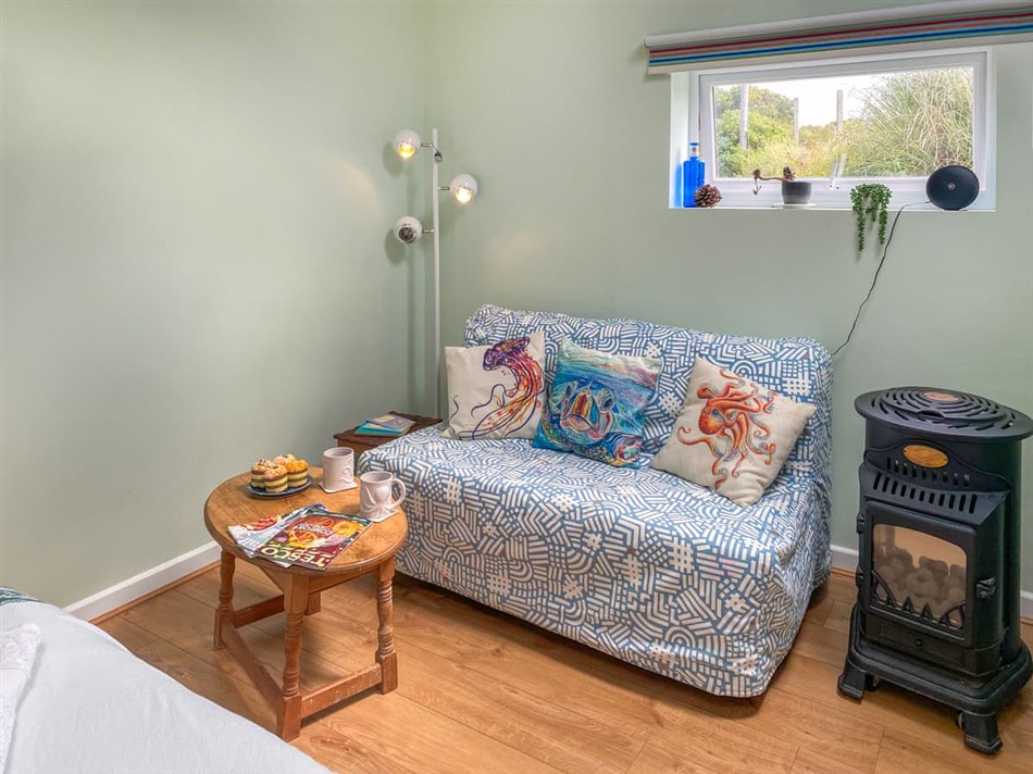 Living room in Gwennel Nook, St Agnes