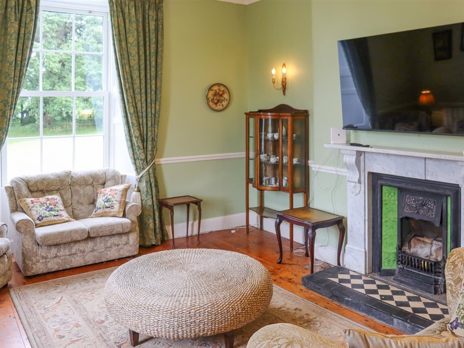 Living room in Hafod Grove, Preseli Hills