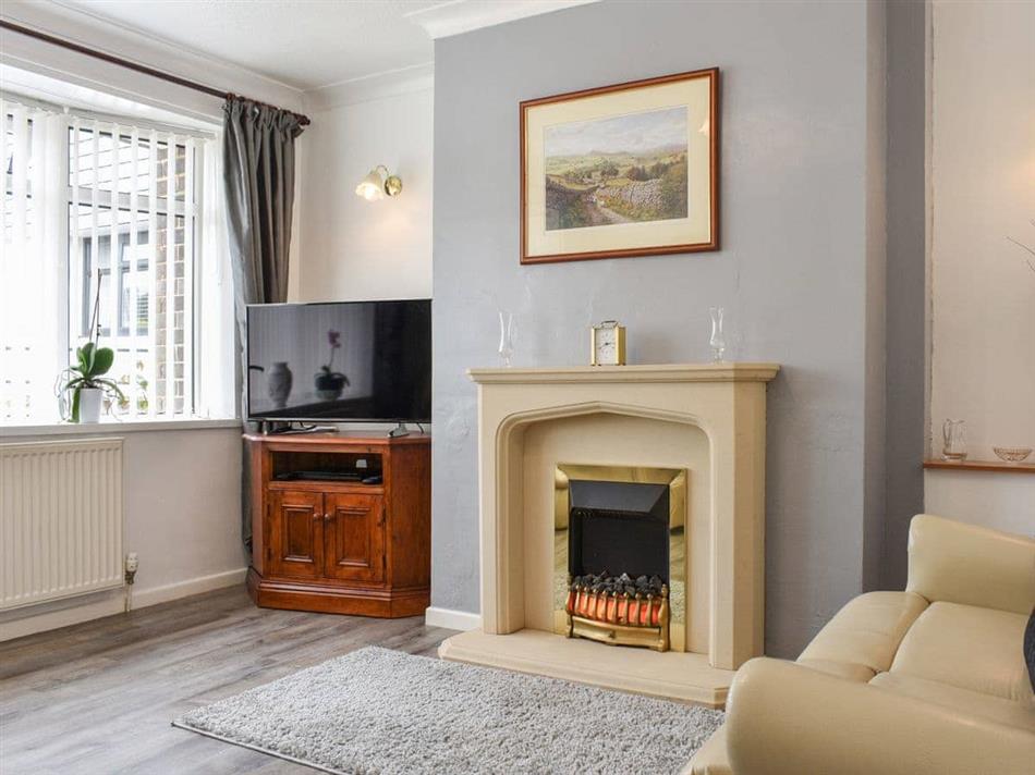 Living room in Haweswater Cottage, West Auckland
