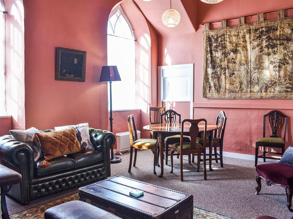 Living room in Hayfield, Delgaty, near Turriff