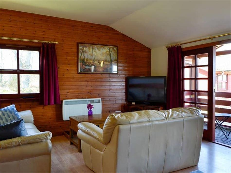 Living room in Heather, Forfar