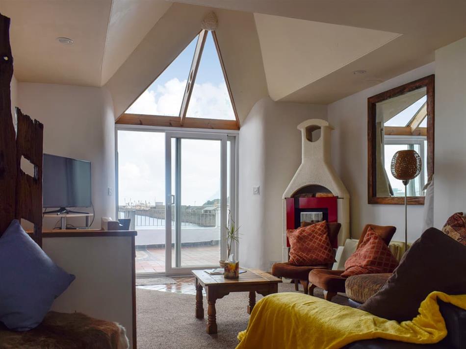 Living room in Hen Joppa, Newlyn