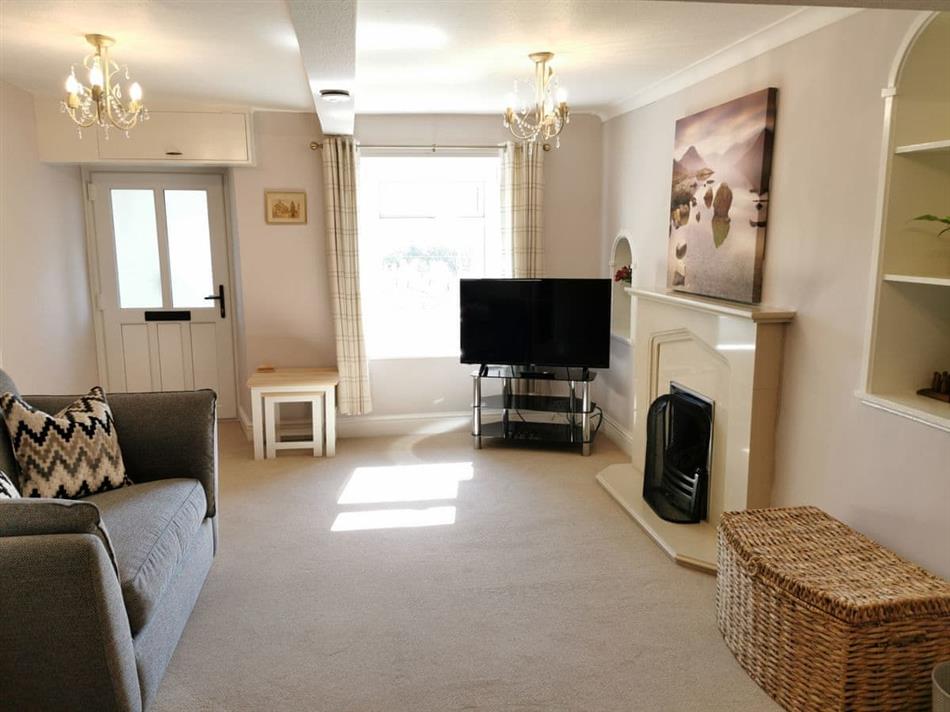 Living room in Hillside Farm Cottage, Allithwaite, near Cartmel