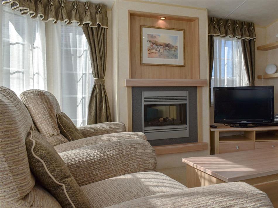 Living room in Hiraethog, Morfa Nefyn