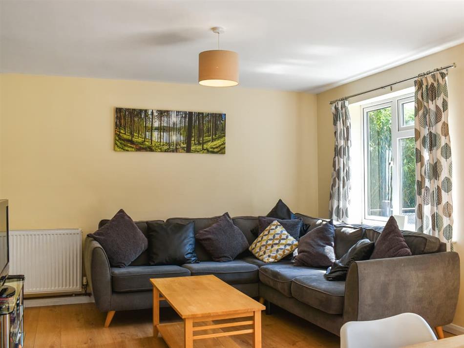 Living room in Honey Lodge, Gunnislake