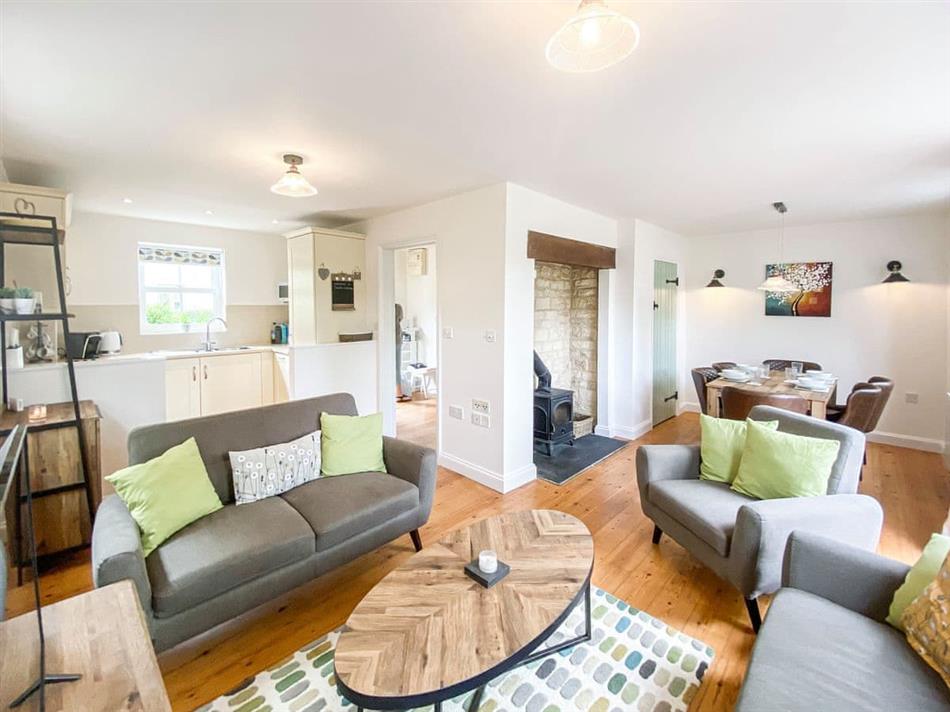 Living room in Jacobs Cottage, South Cerney